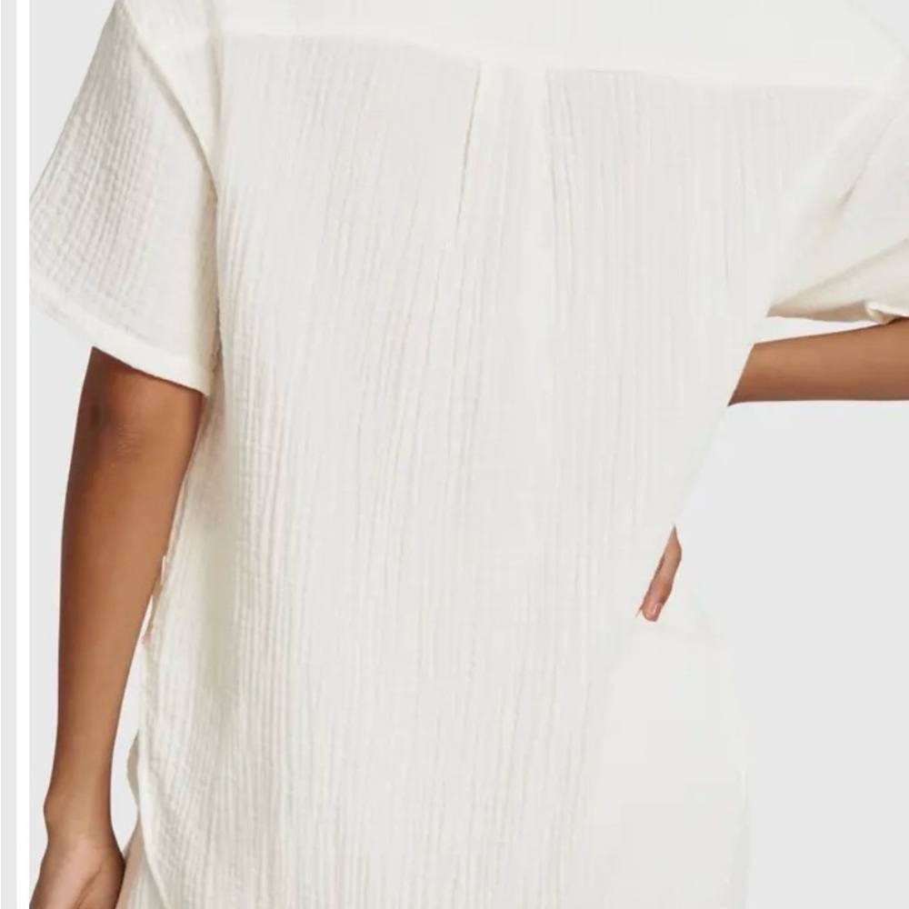 Ugg Cream Button Down Pajama Top - image 2